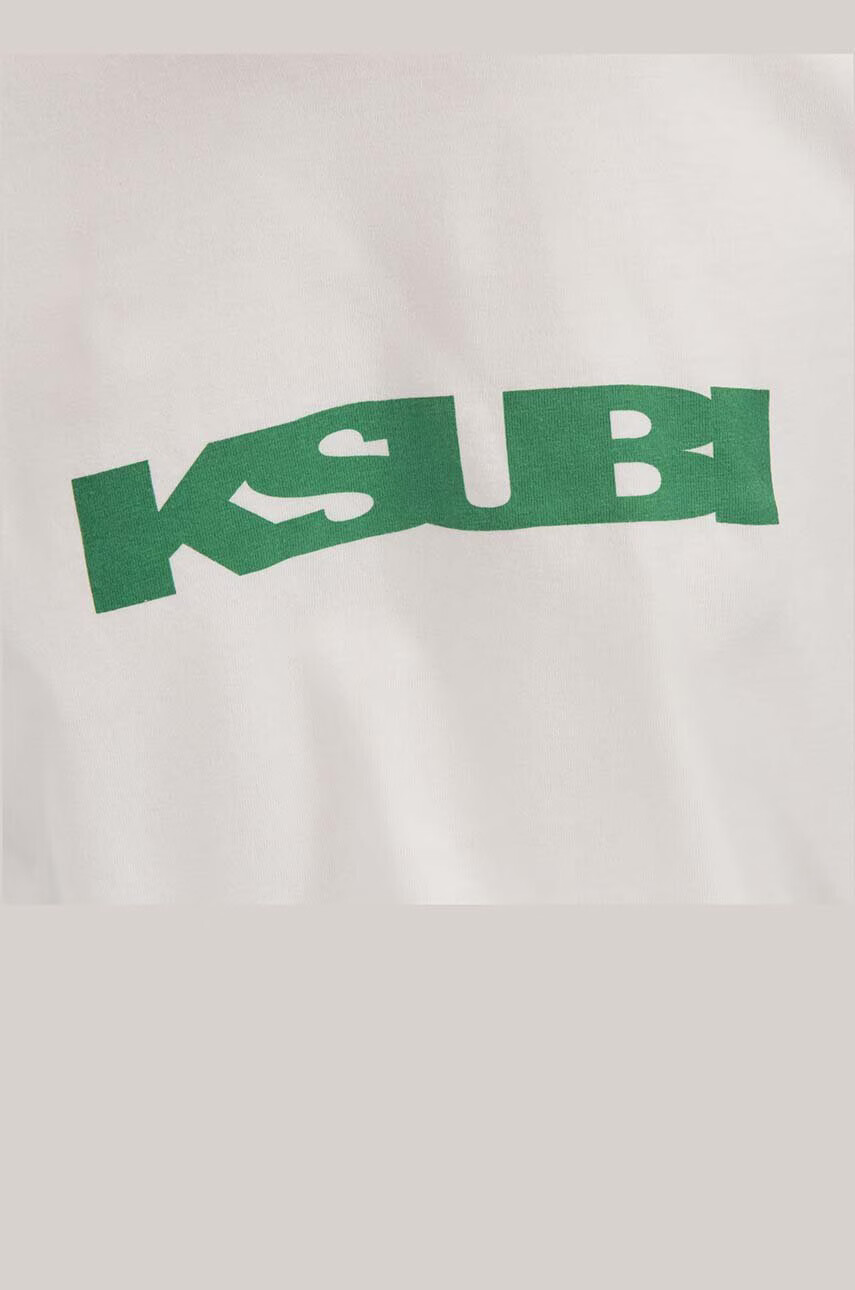 KSUBI Памучна тениска в бяло - Pepit.bg