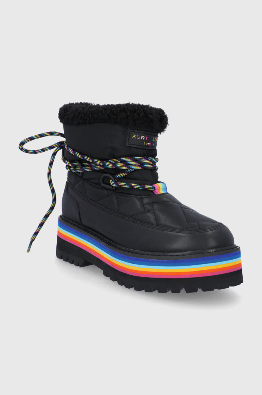 Kurt Geiger London Апрески Toronto Rainbow в черно - Pepit.bg