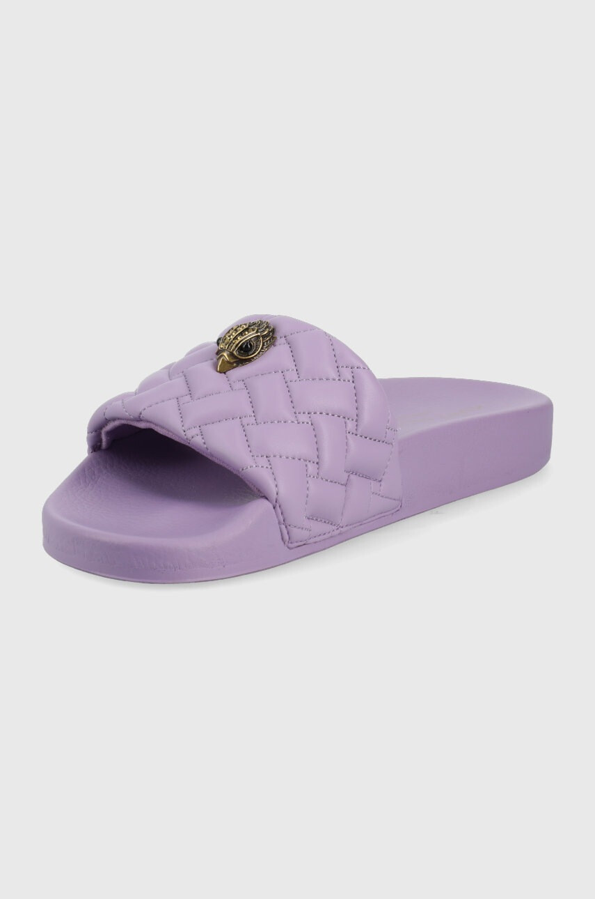 Kurt Geiger London Чехли дамски в лилаво - Pepit.bg