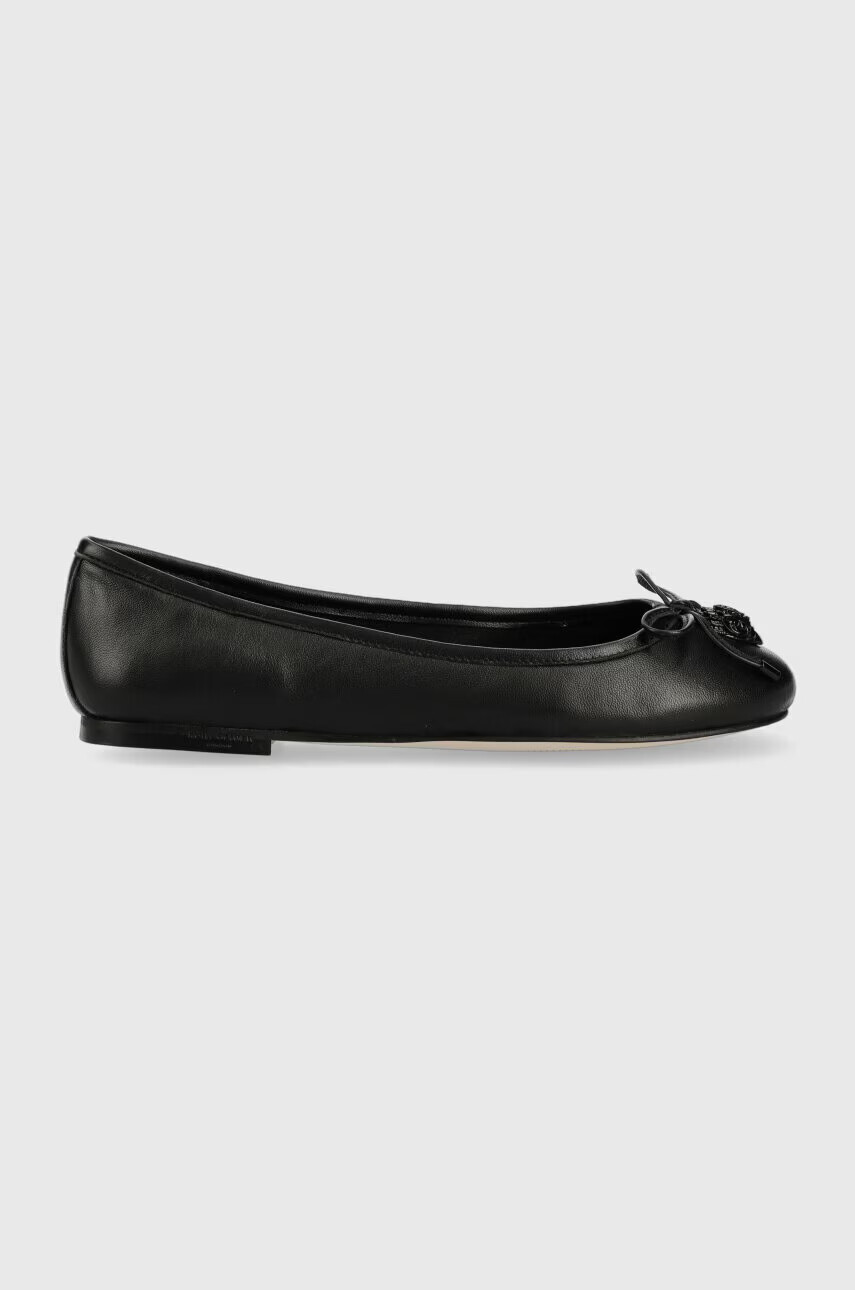Kurt Geiger London Кожени балеринки Eagle Ballerina в черно 9790600109 - Pepit.bg