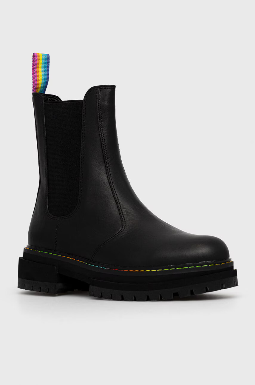 Kurt Geiger London Кожени боти челси - Pepit.bg
