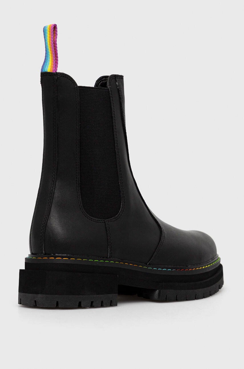Kurt Geiger London Кожени боти челси - Pepit.bg
