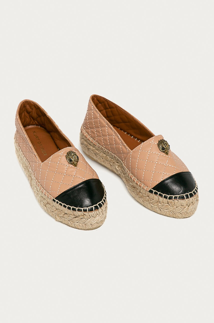 Kurt Geiger London Кожени еспадрили Morella Eagle - Pepit.bg