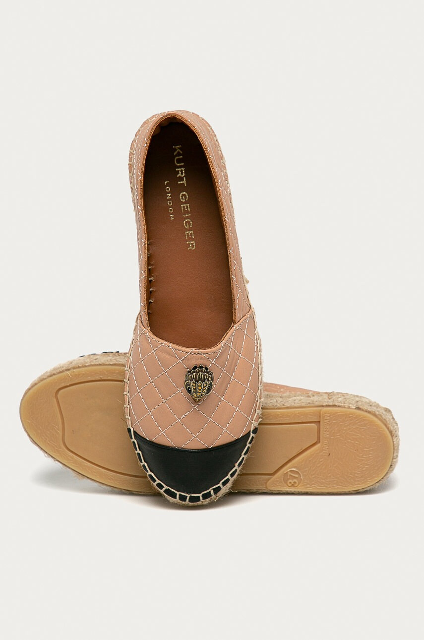 Kurt Geiger London Кожени еспадрили Morella Eagle - Pepit.bg