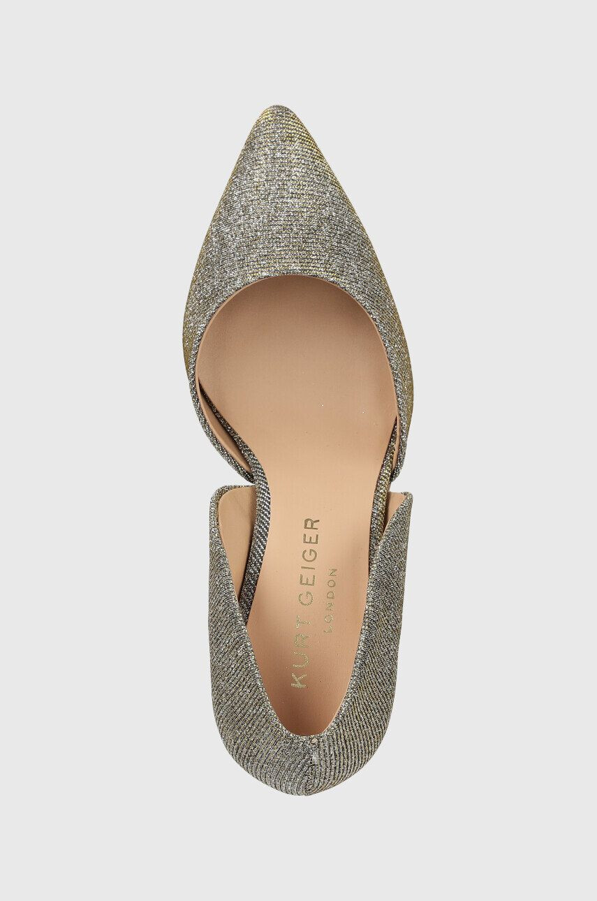 Kurt Geiger London Обувки с висок ток Bond 90 в сребристо 7428760609 - Pepit.bg