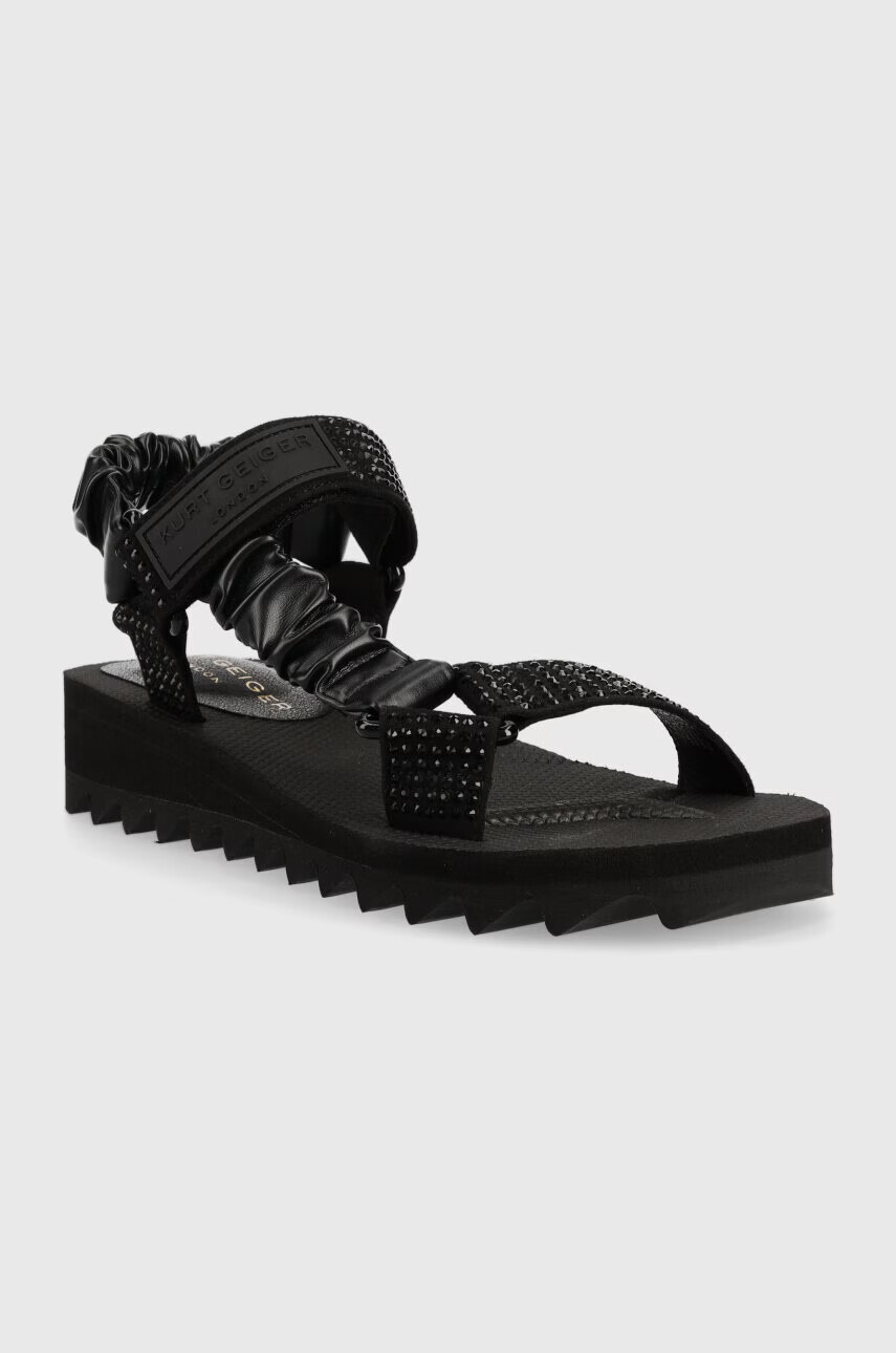 Kurt Geiger London Сандали Orion в черно с платформа 2899800069 - Pepit.bg