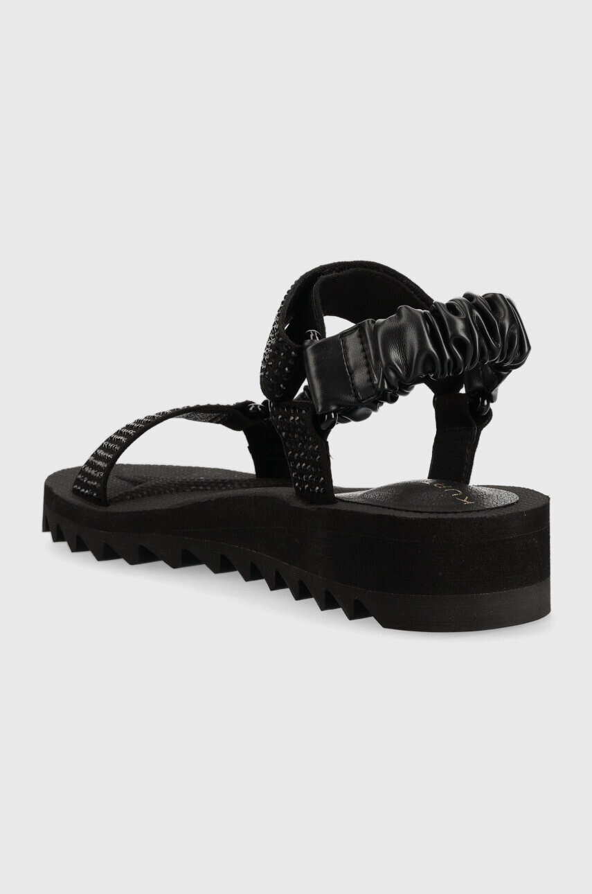 Kurt Geiger London Сандали Orion в черно с платформа 2899800069 - Pepit.bg