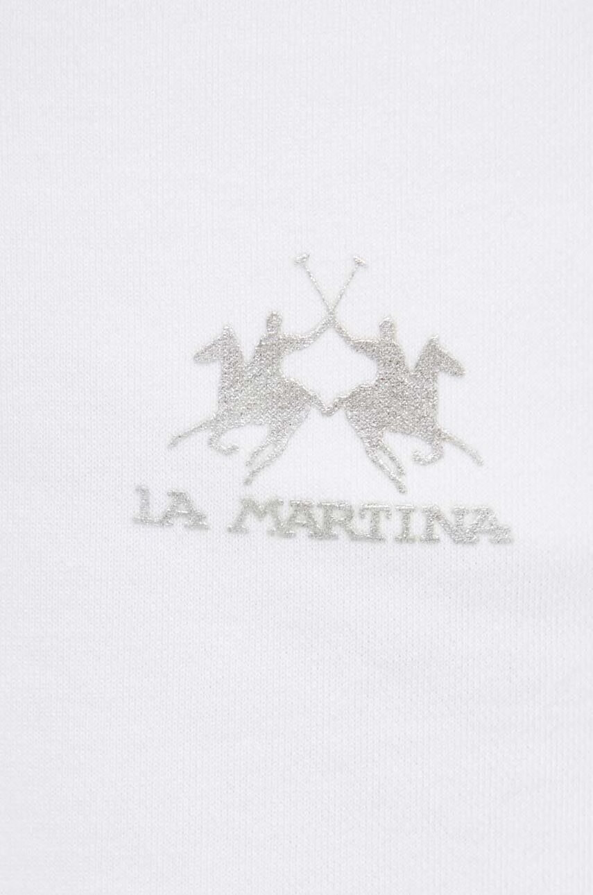 La Martina Къс панталон в бяло - Pepit.bg