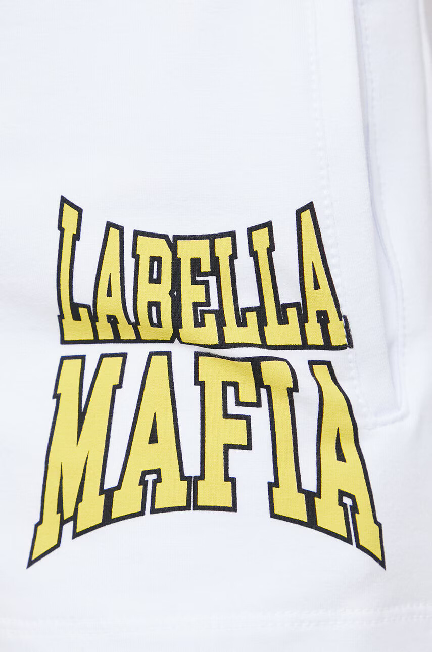 Labellamafia Къси панталони в черно с принт със стандартна талия - Pepit.bg