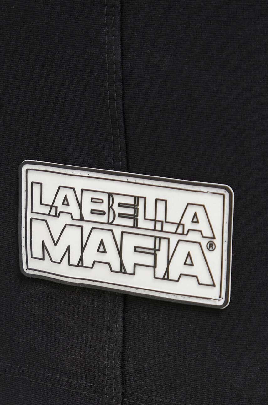 Labellamafia Рокля в черно къс модел с кройка по тялото - Pepit.bg