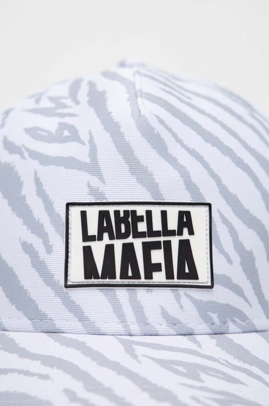 Labellamafia Шапка с козирка в бяло с десен - Pepit.bg