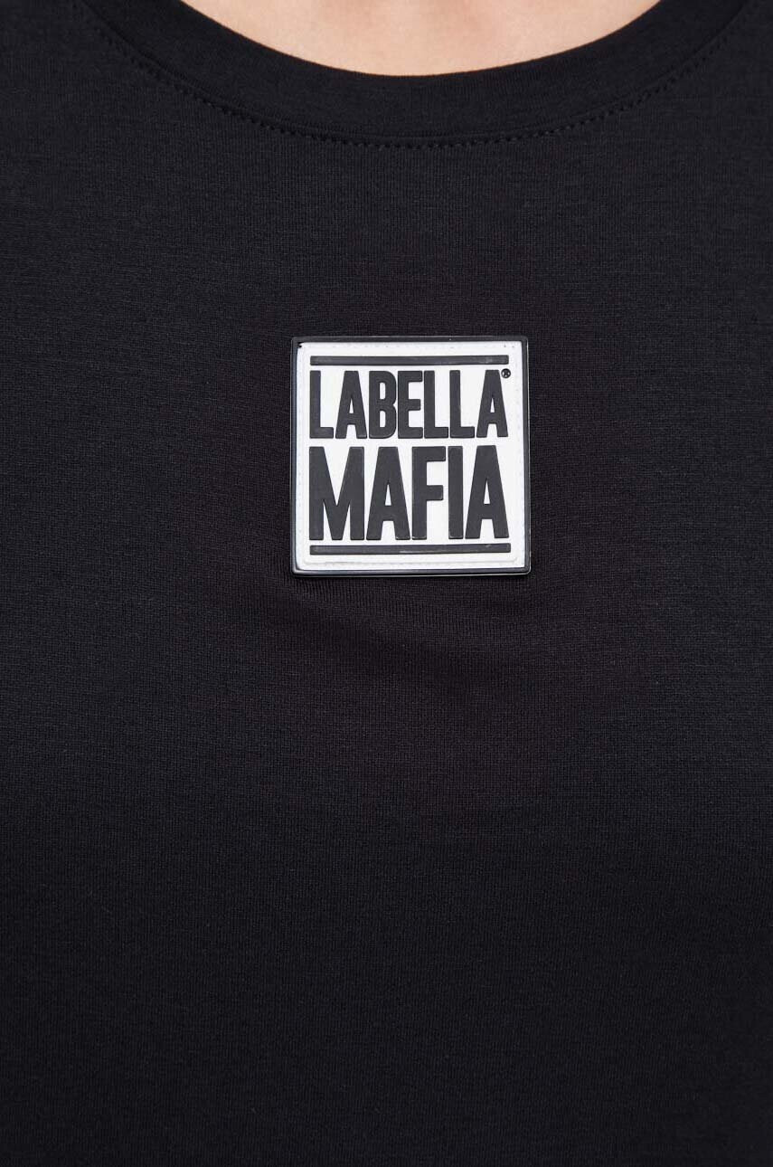 Labellamafia Тениска Go On в черно - Pepit.bg