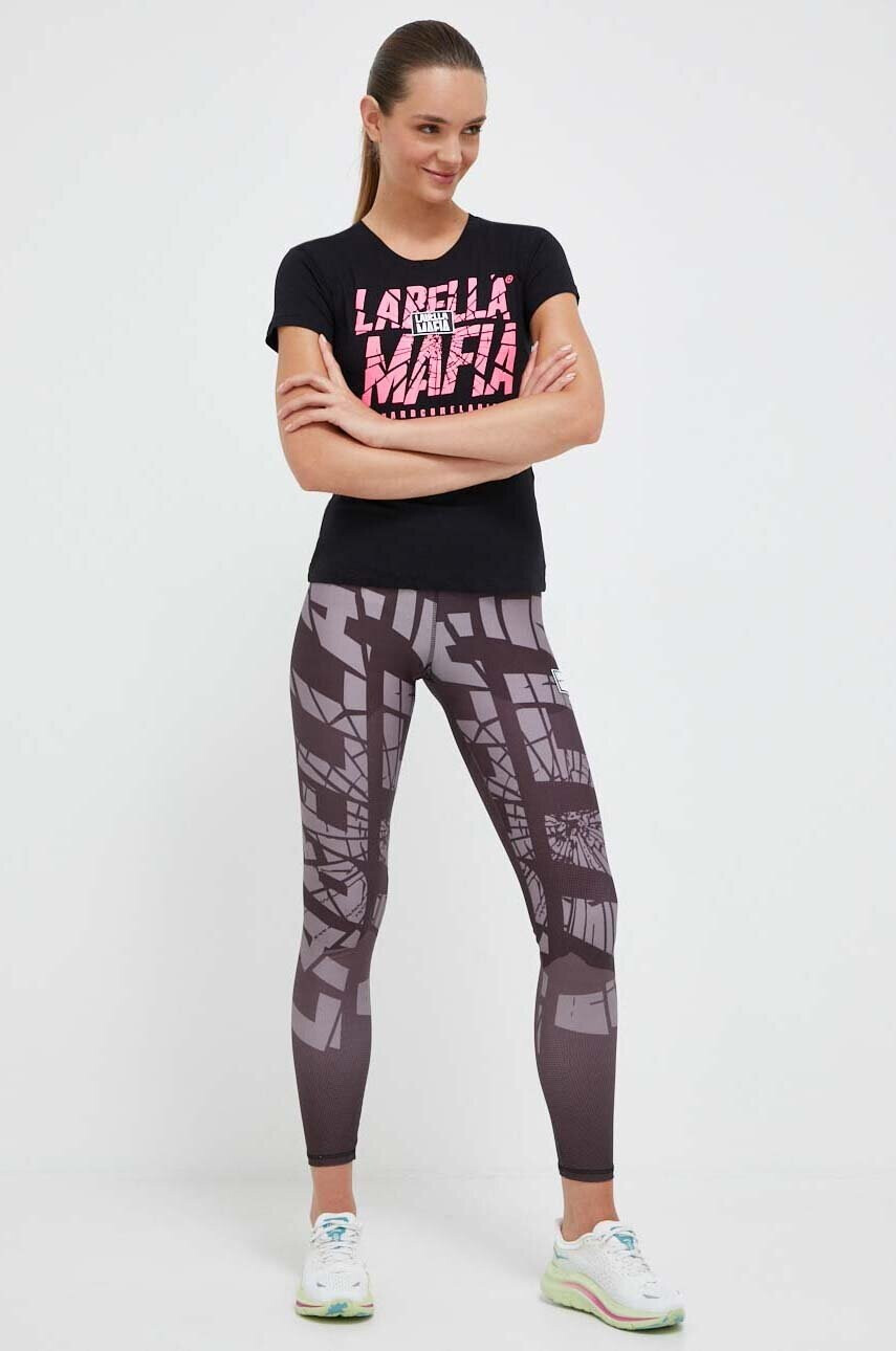 Labellamafia Тениска Hardcore Ladies в черно - Pepit.bg