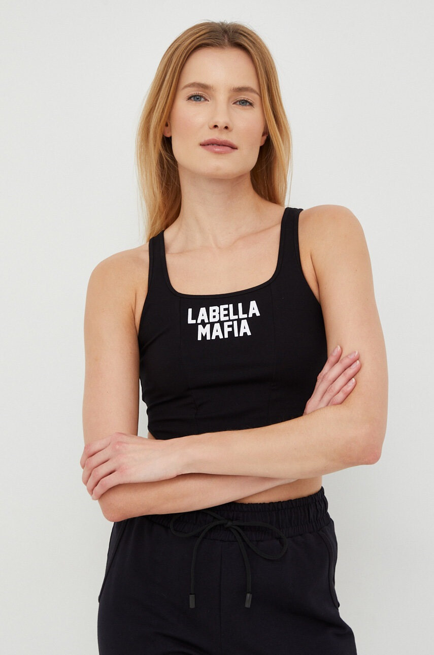 Labellamafia Топ дамски в черно - Pepit.bg