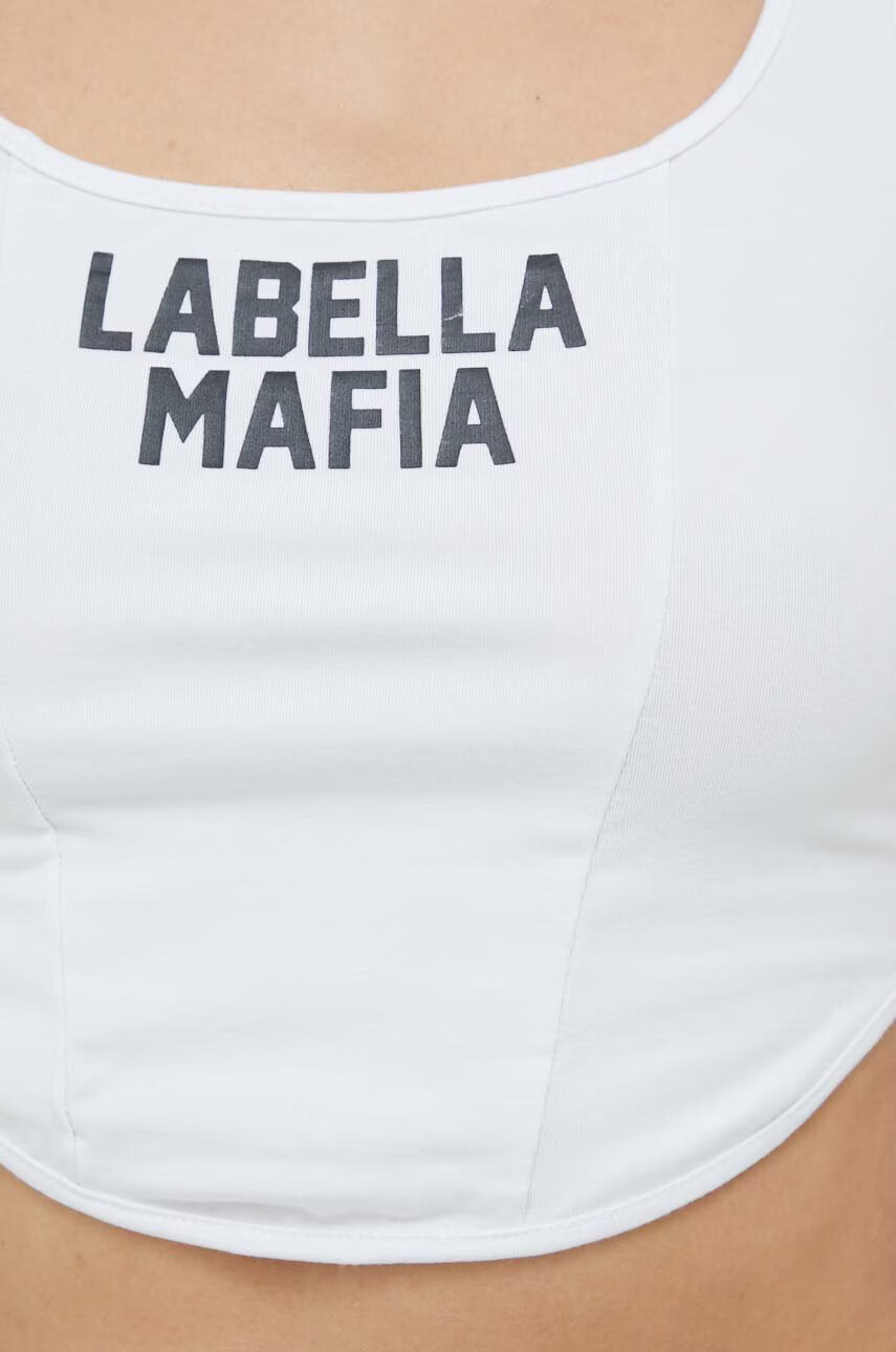 Labellamafia Топ дамски в бяло - Pepit.bg