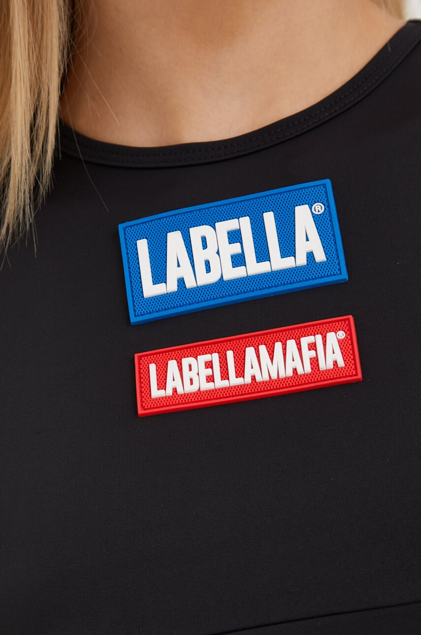 Labellamafia Топ за трениране Go On в черно - Pepit.bg