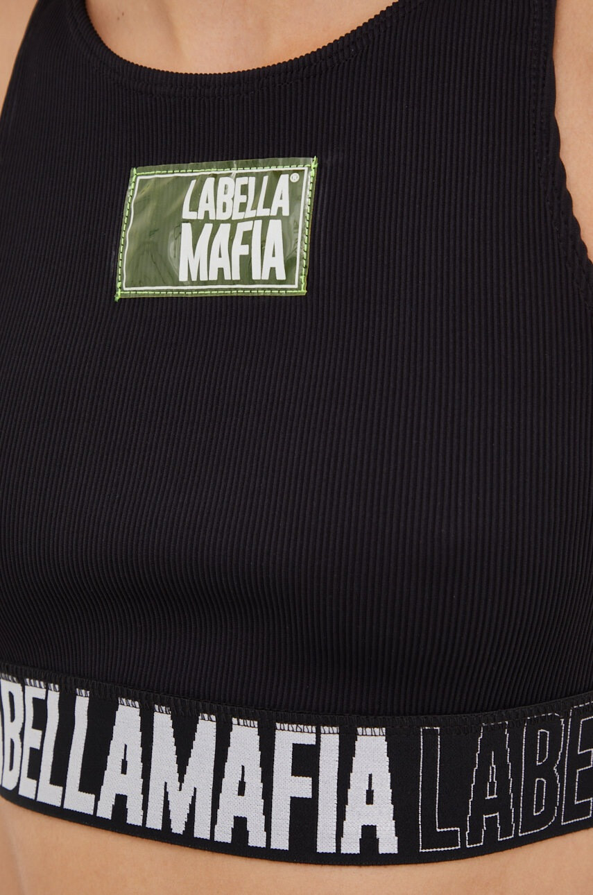 Labellamafia Топ за трениране Fan в черно - Pepit.bg