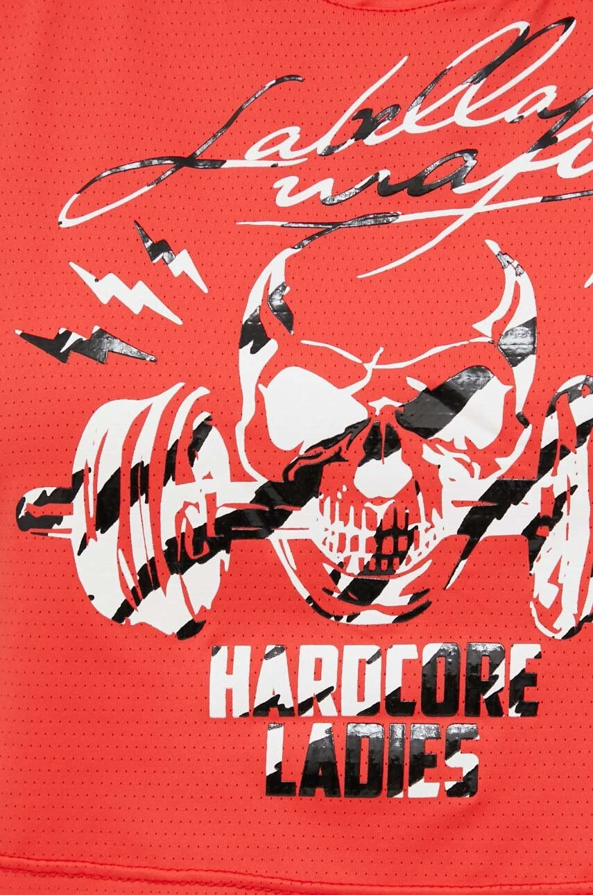 Labellamafia Топ за трениране Hardcore в червено - Pepit.bg