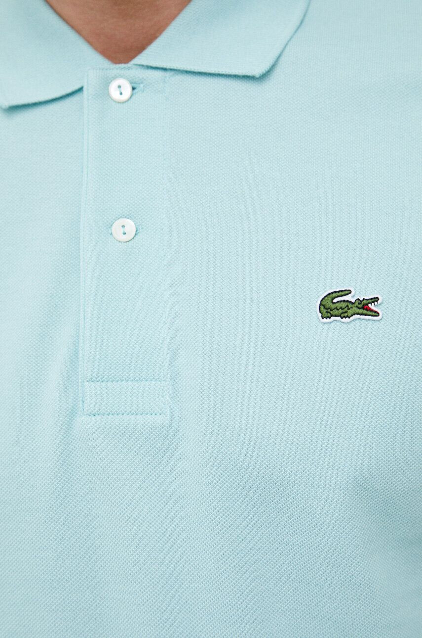 Lacoste Памучна тениска с яка - Pepit.bg