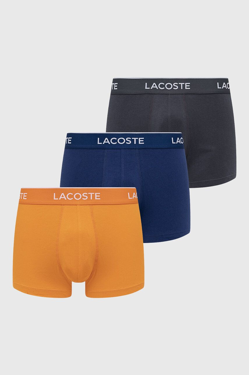 Lacoste Боксерки (3 чифта) в оранжево - Pepit.bg