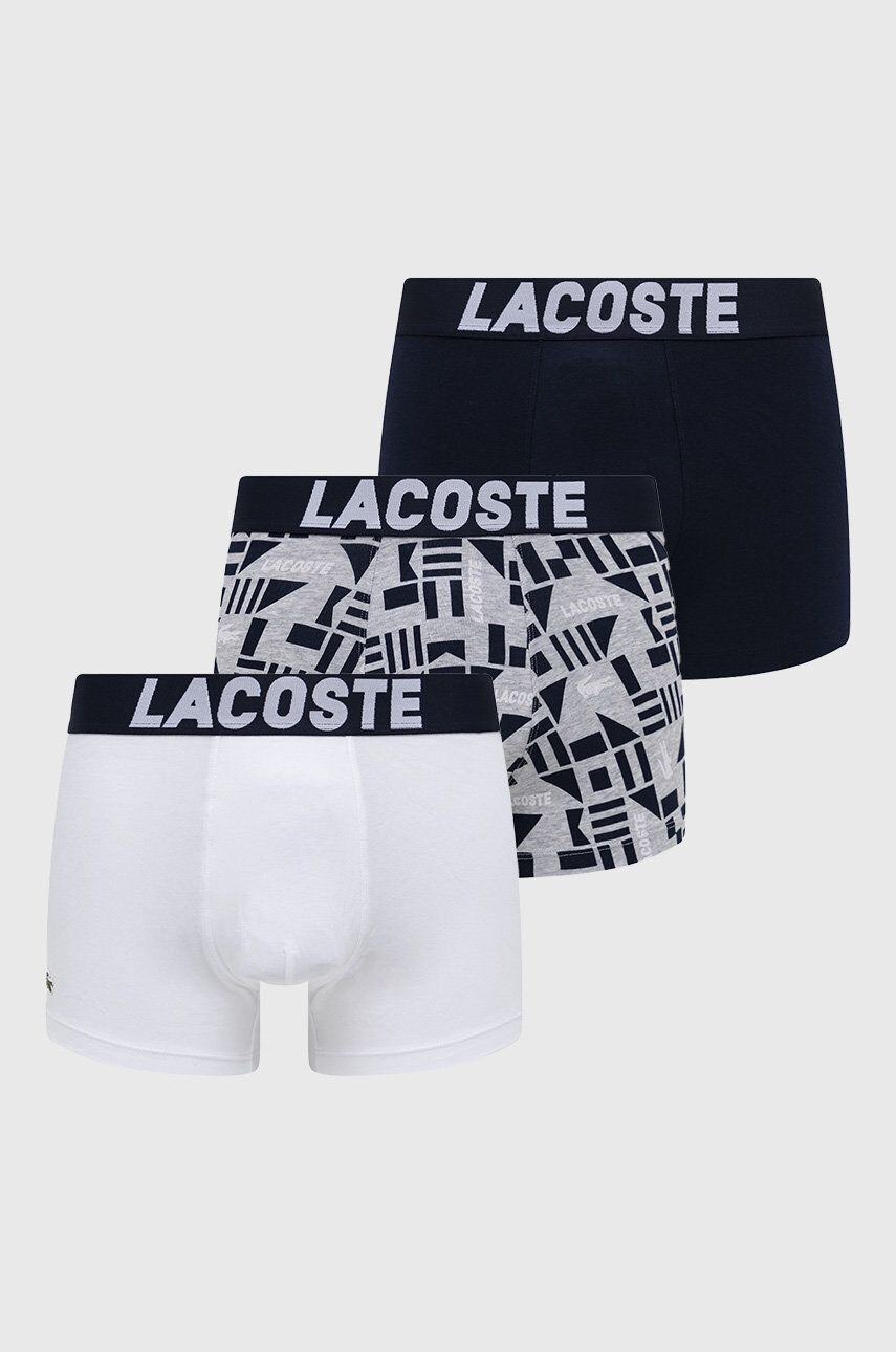 Lacoste Боксерки (3 чифта) в сиво - Pepit.bg