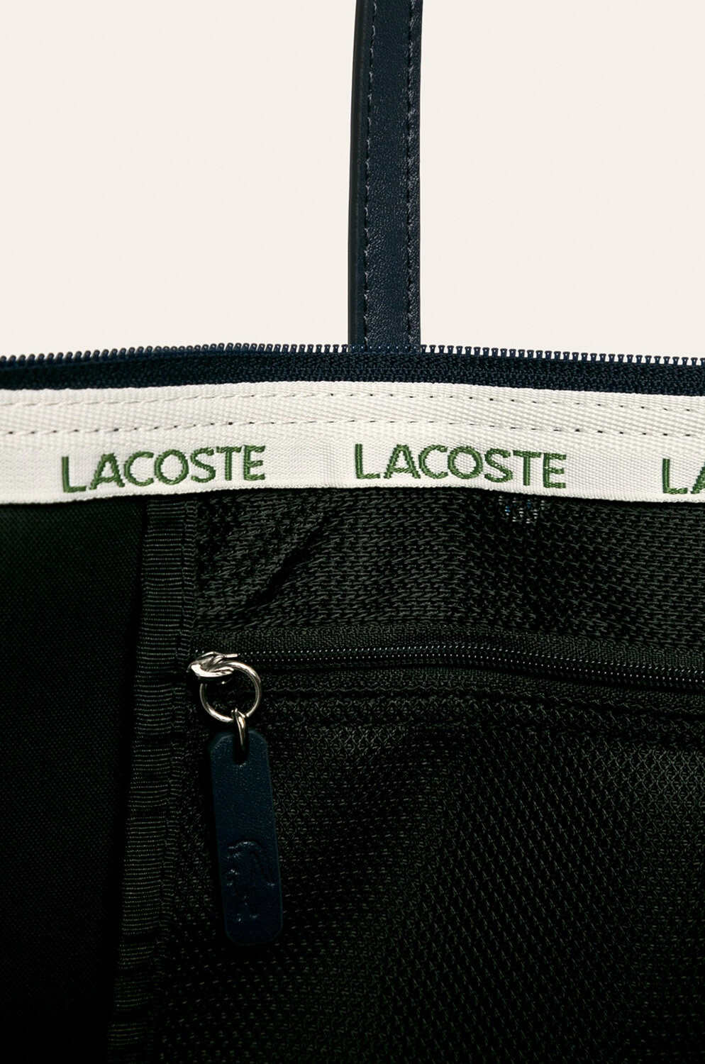 Lacoste Чанта в синьо - Pepit.bg