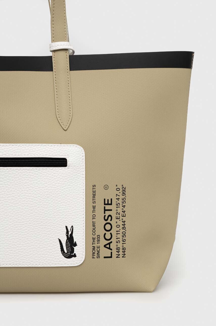 Lacoste Чанта в бежово - Pepit.bg