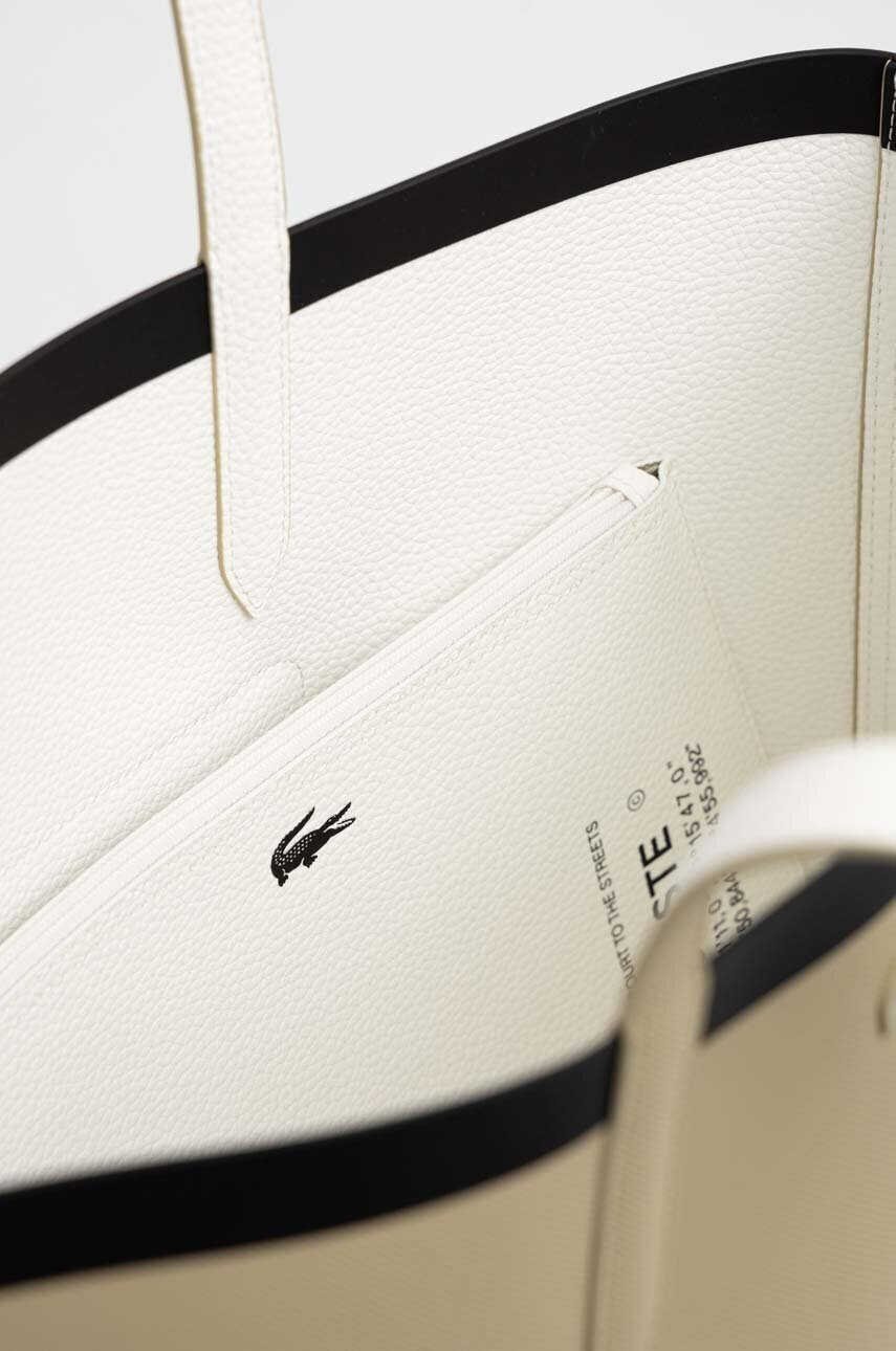 Lacoste Чанта в бежово - Pepit.bg
