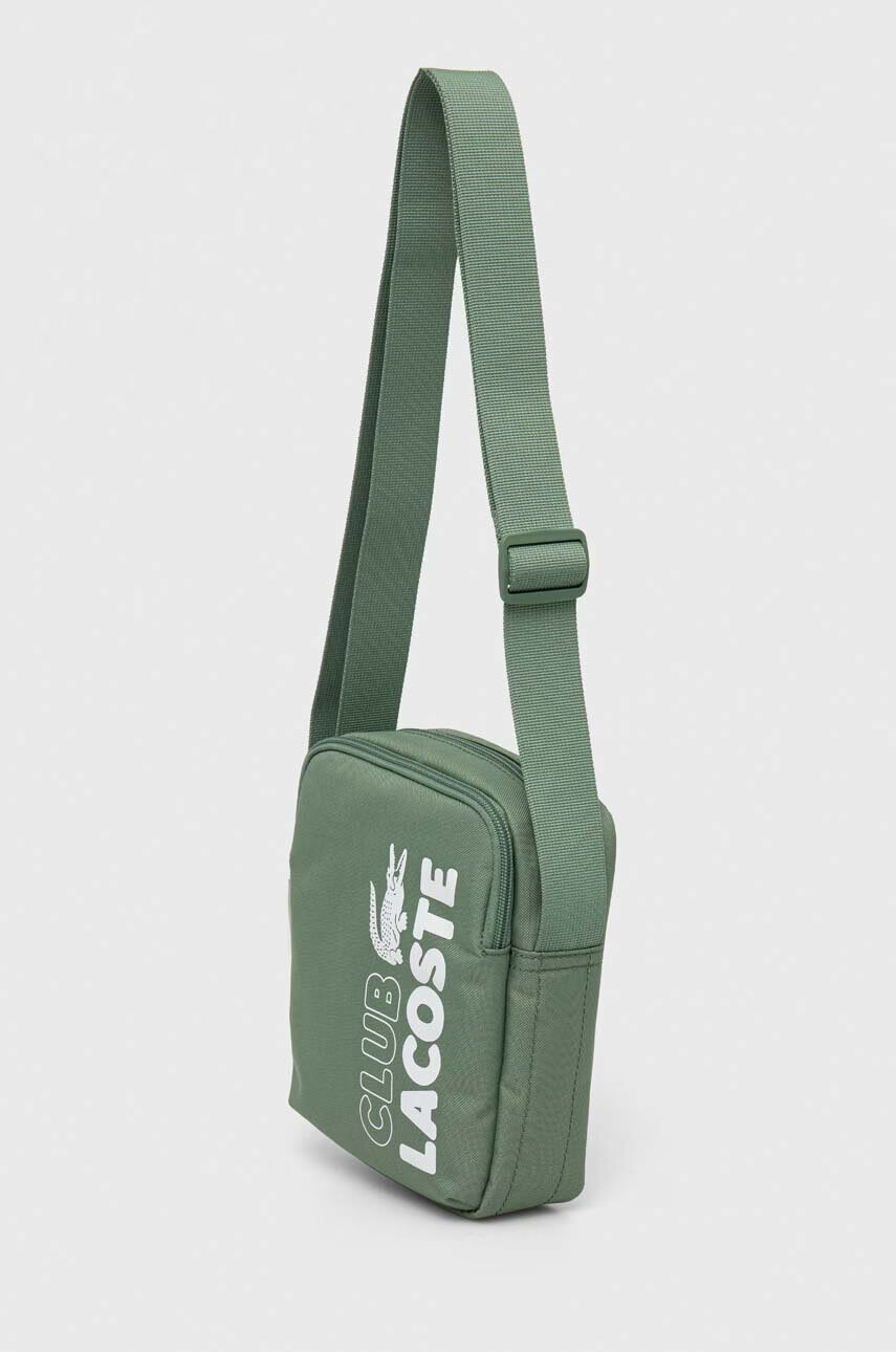 Lacoste Чанта през рамо в зелено - Pepit.bg