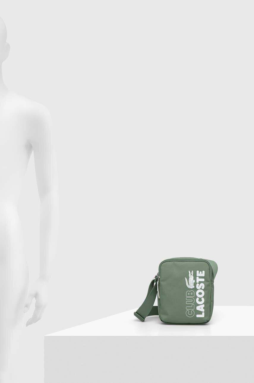 Lacoste Чанта през рамо в зелено - Pepit.bg