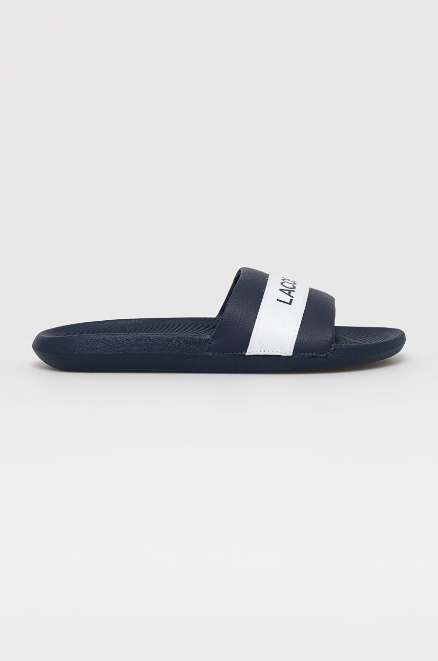 Lacoste Чехли мъжки в тъмносиньо - Pepit.bg