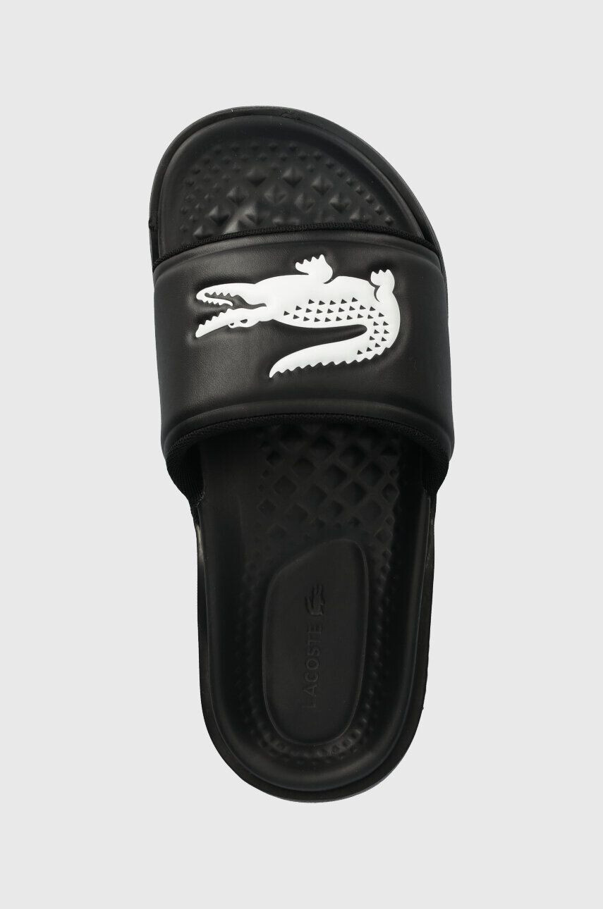 Lacoste Чехли CROCO DUALISTE в черно 43CFA0040 - Pepit.bg