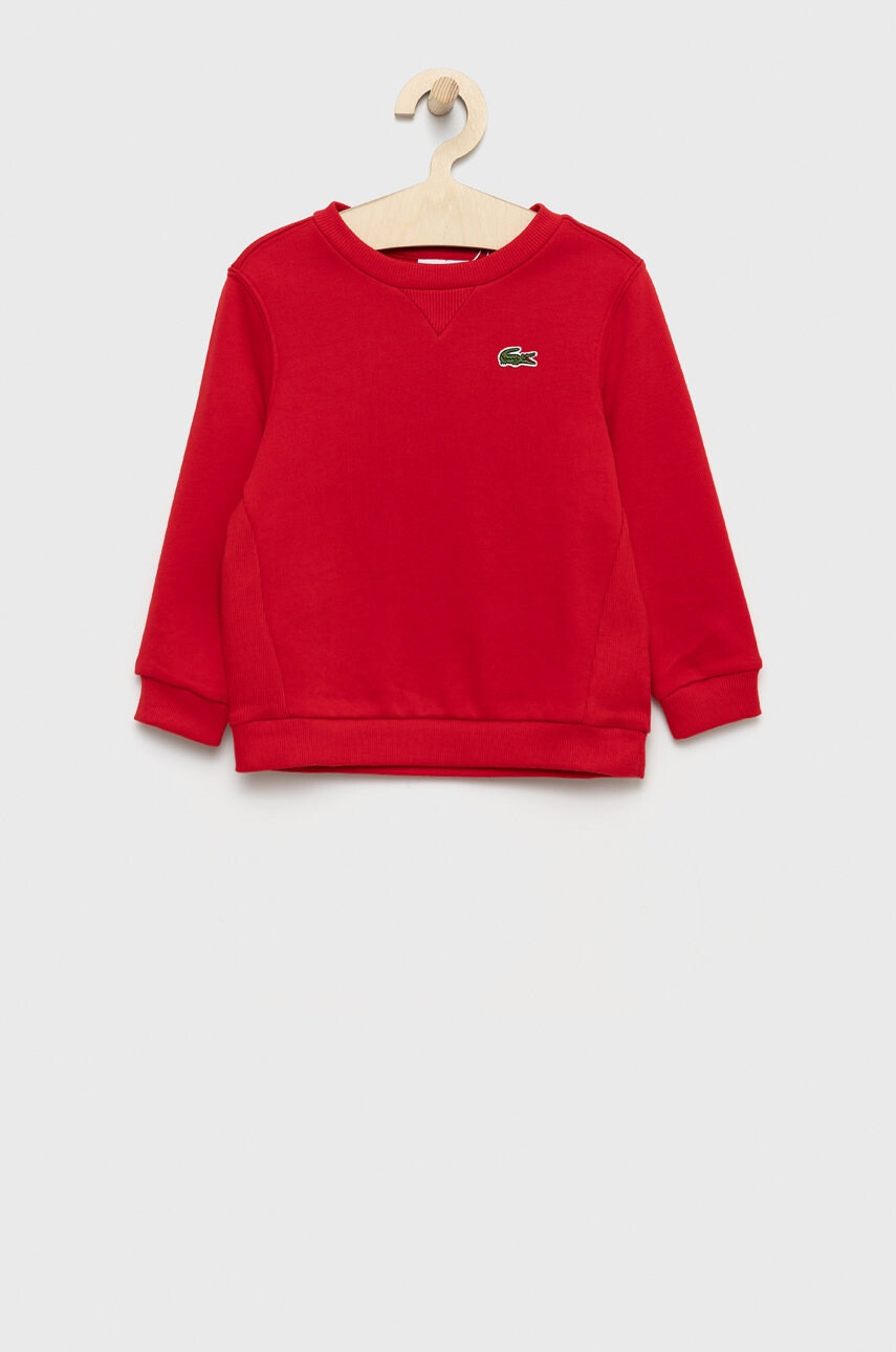 Lacoste Детски памучен суичър - Pepit.bg