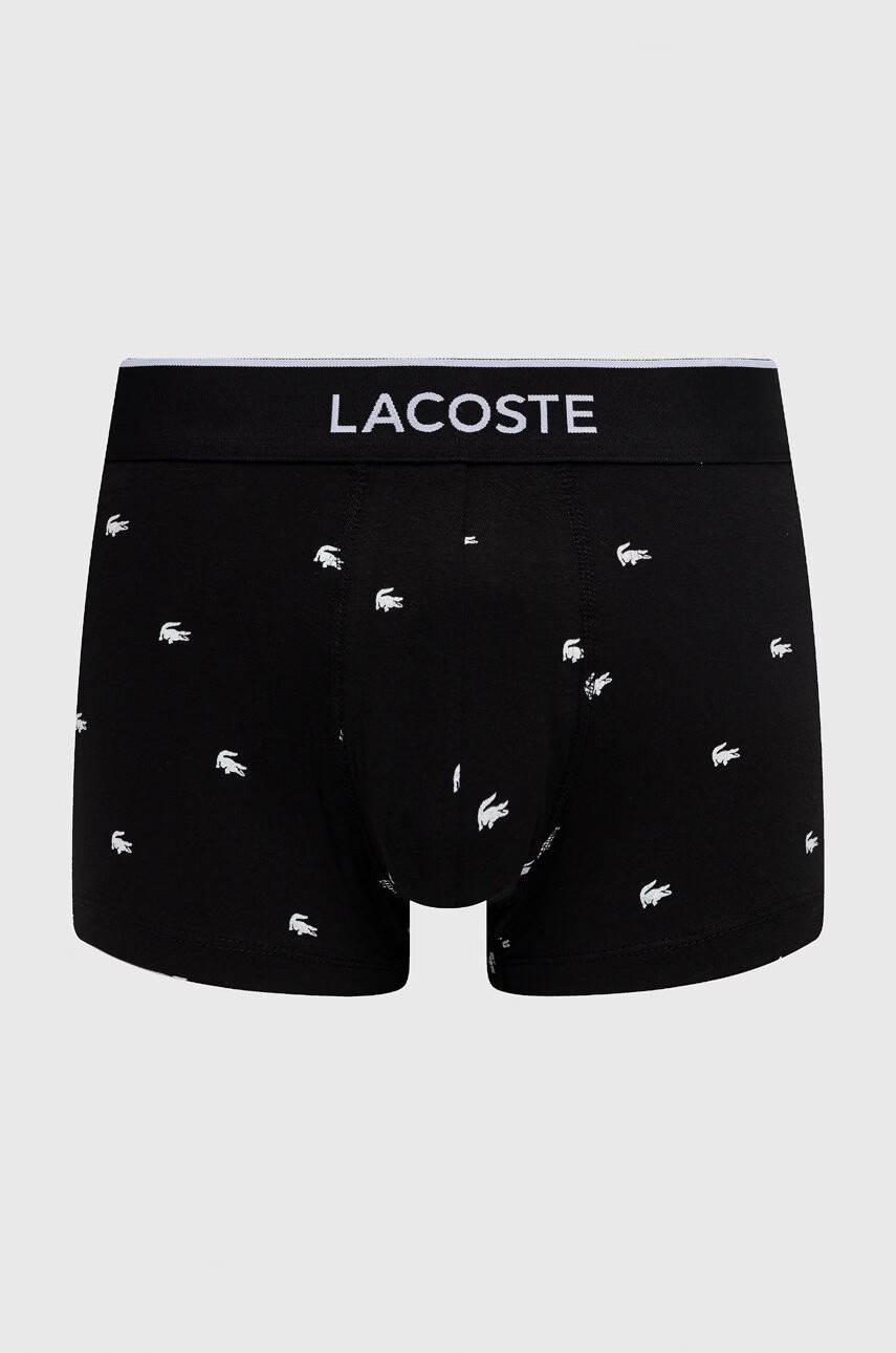 Lacoste Функционално бельо в черно - Pepit.bg