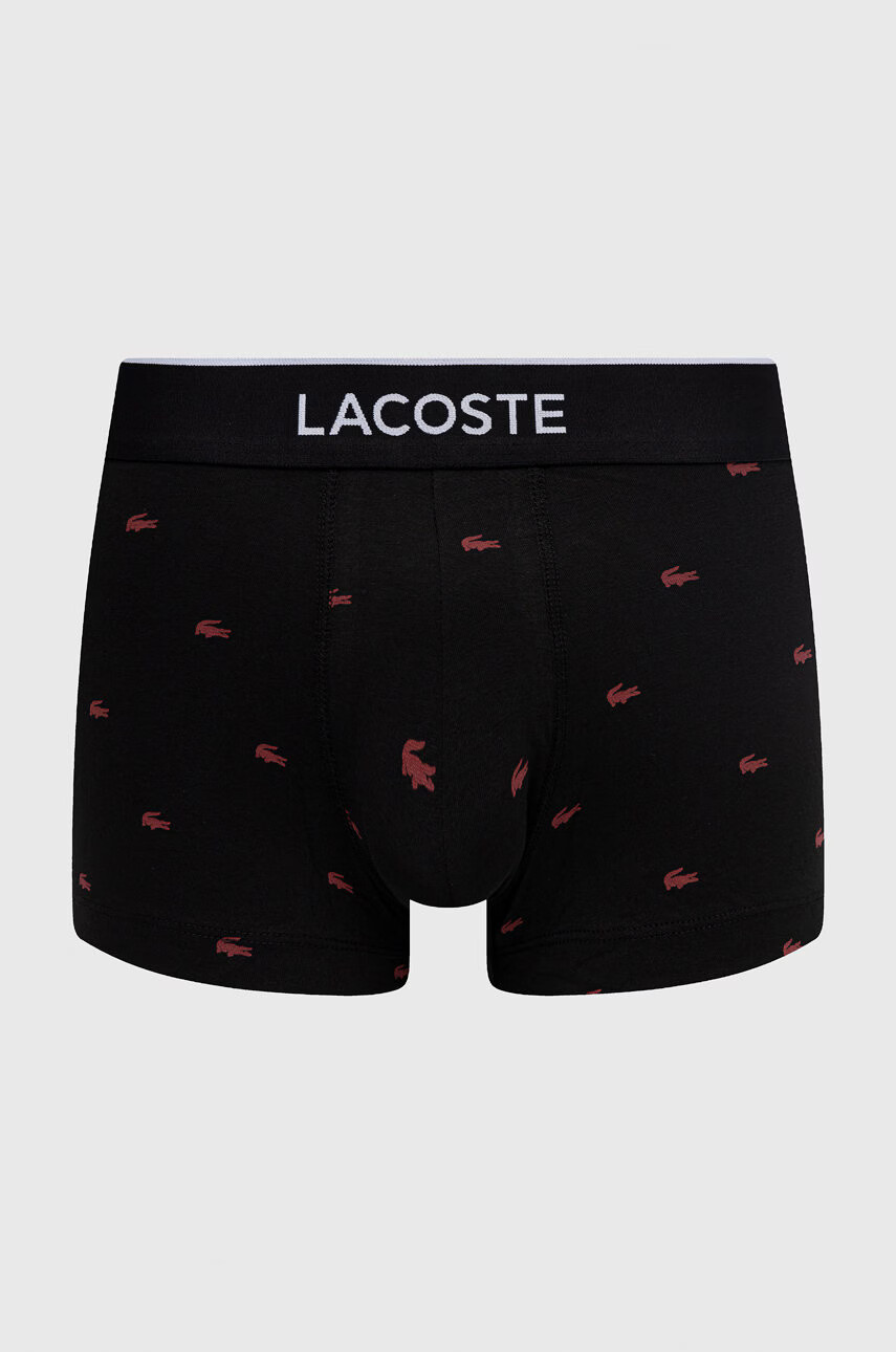 Lacoste Функционално бельо в черно - Pepit.bg