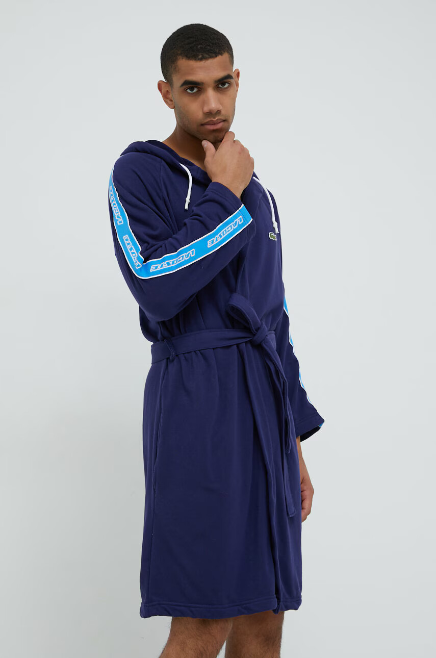 Lacoste Халат в тъмносиньо - Pepit.bg