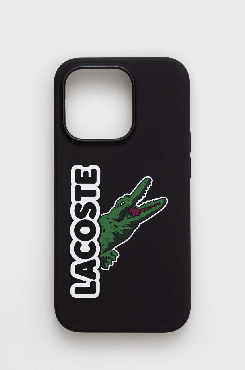Lacoste Кейс за телефон iPhone 14 Pro 61" в черно - Pepit.bg