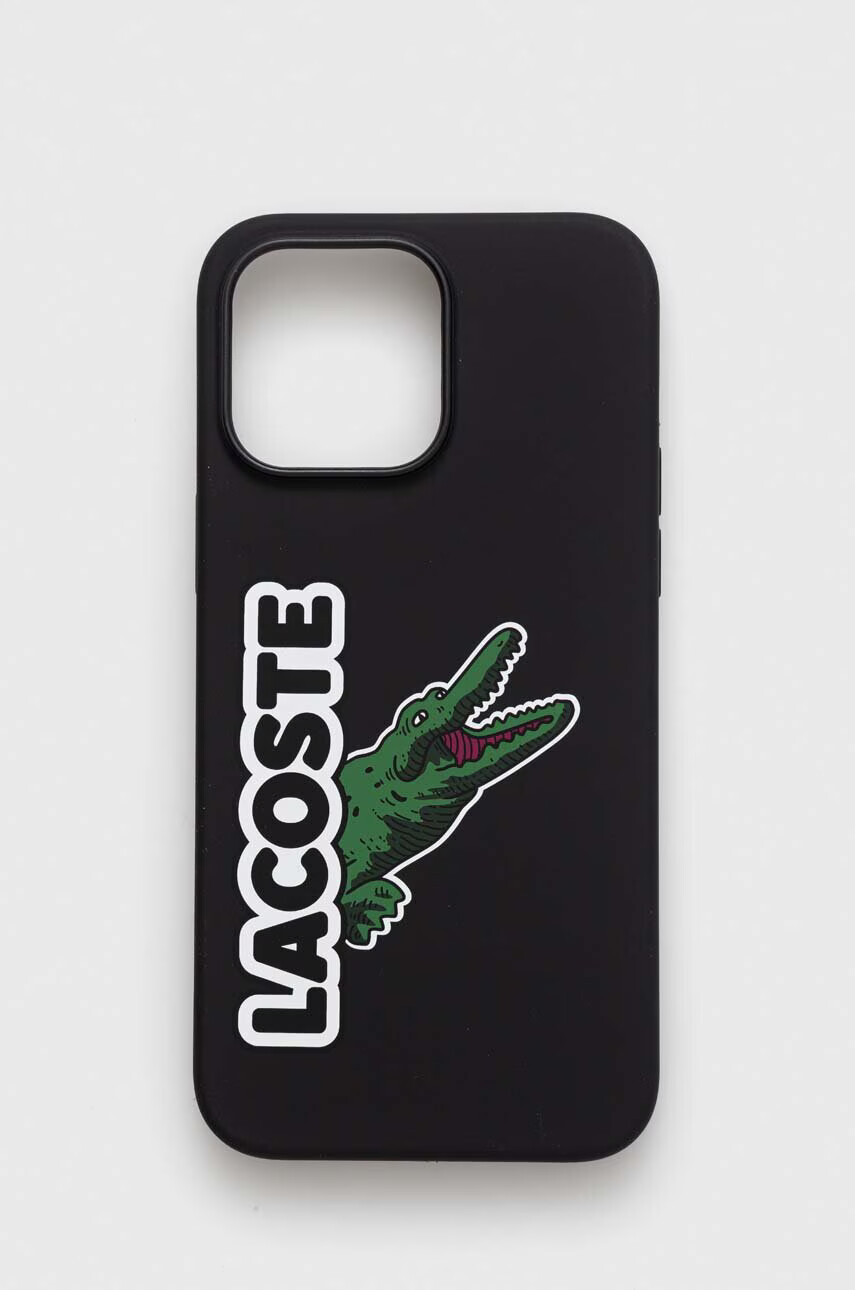 Lacoste Кейс за телефон iPhone 14 Pro Max 67" в черно - Pepit.bg