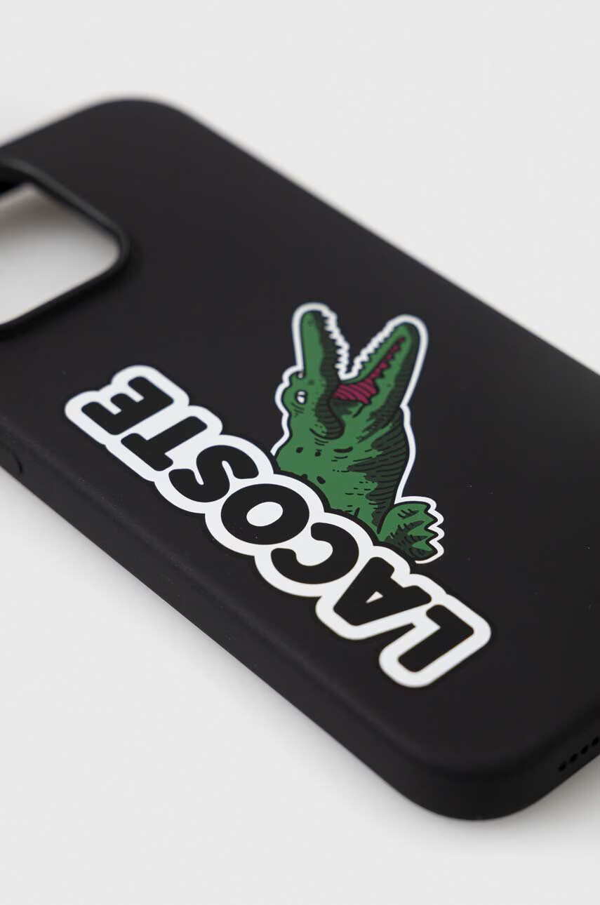 Lacoste Кейс за телефон iPhone 14 Pro Max 67" в черно - Pepit.bg