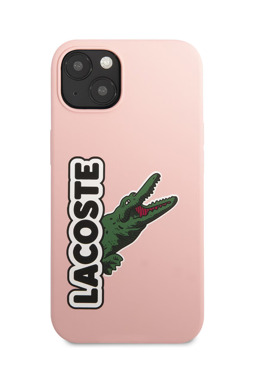 Lacoste Кейс за телефон Iphone 13 61" в розово - Pepit.bg