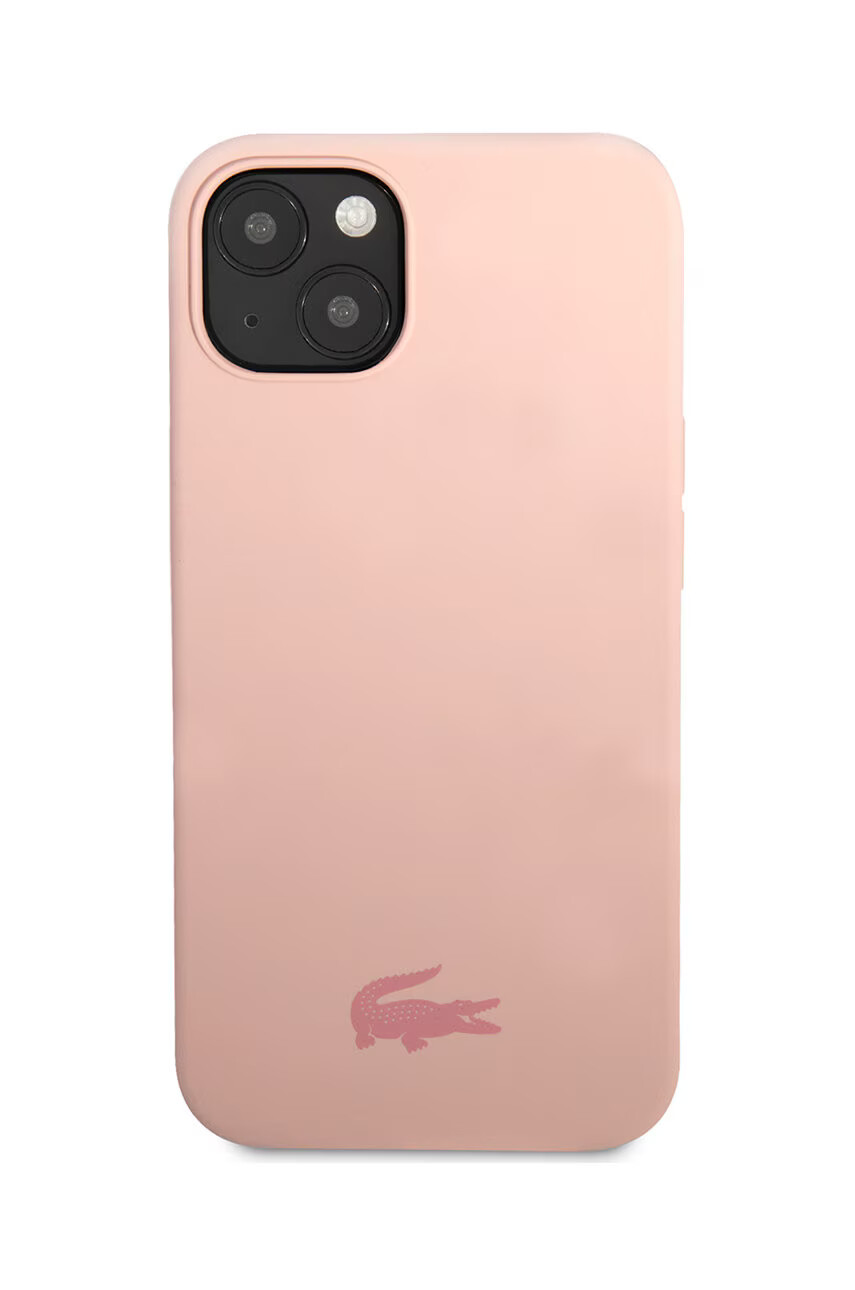 Lacoste Кейс за телефон Iphone 13 Mini 54" в розово - Pepit.bg