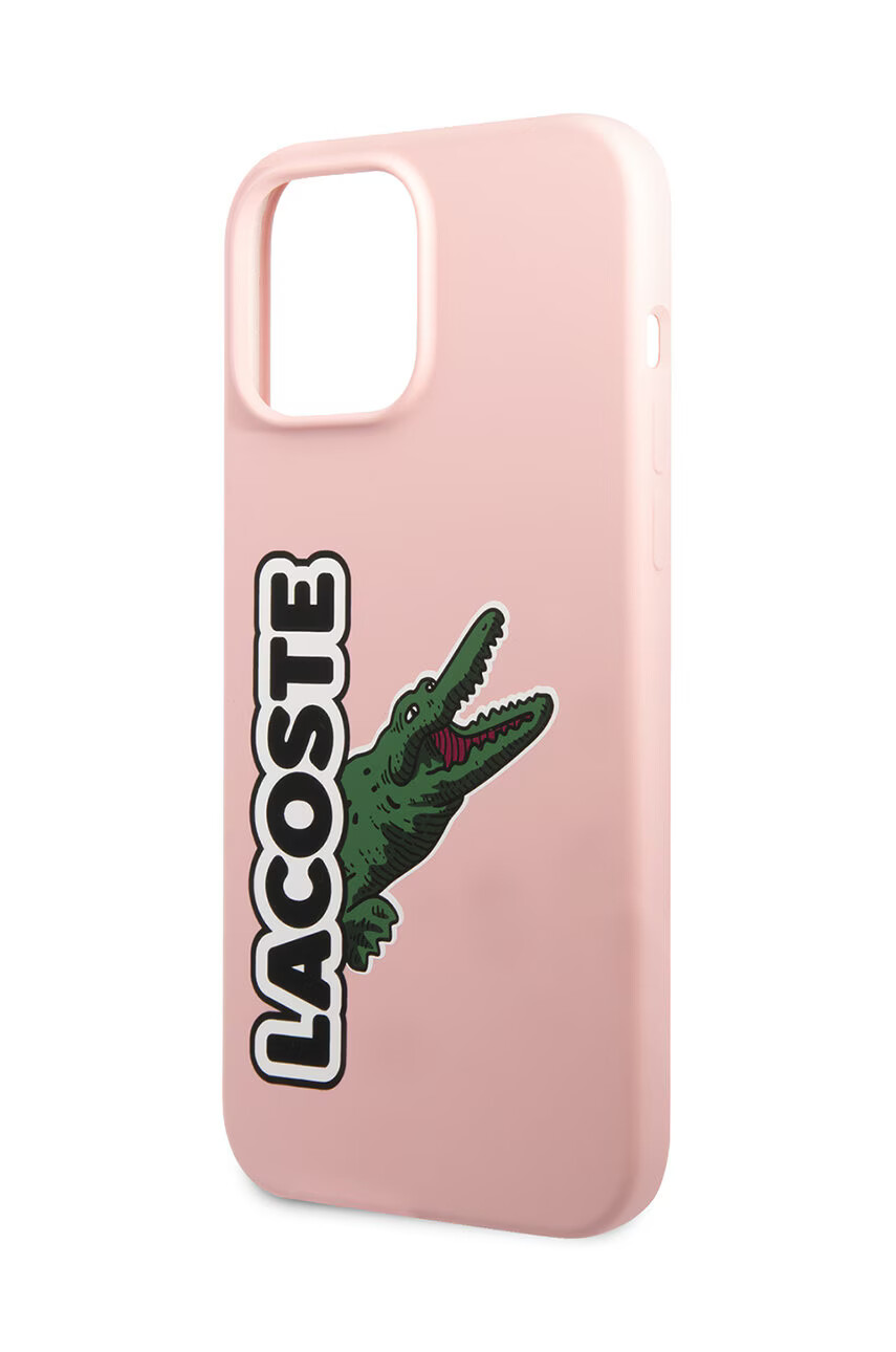 Lacoste Кейс за телефон Iphone 13 Pro Max 67" в розово - Pepit.bg