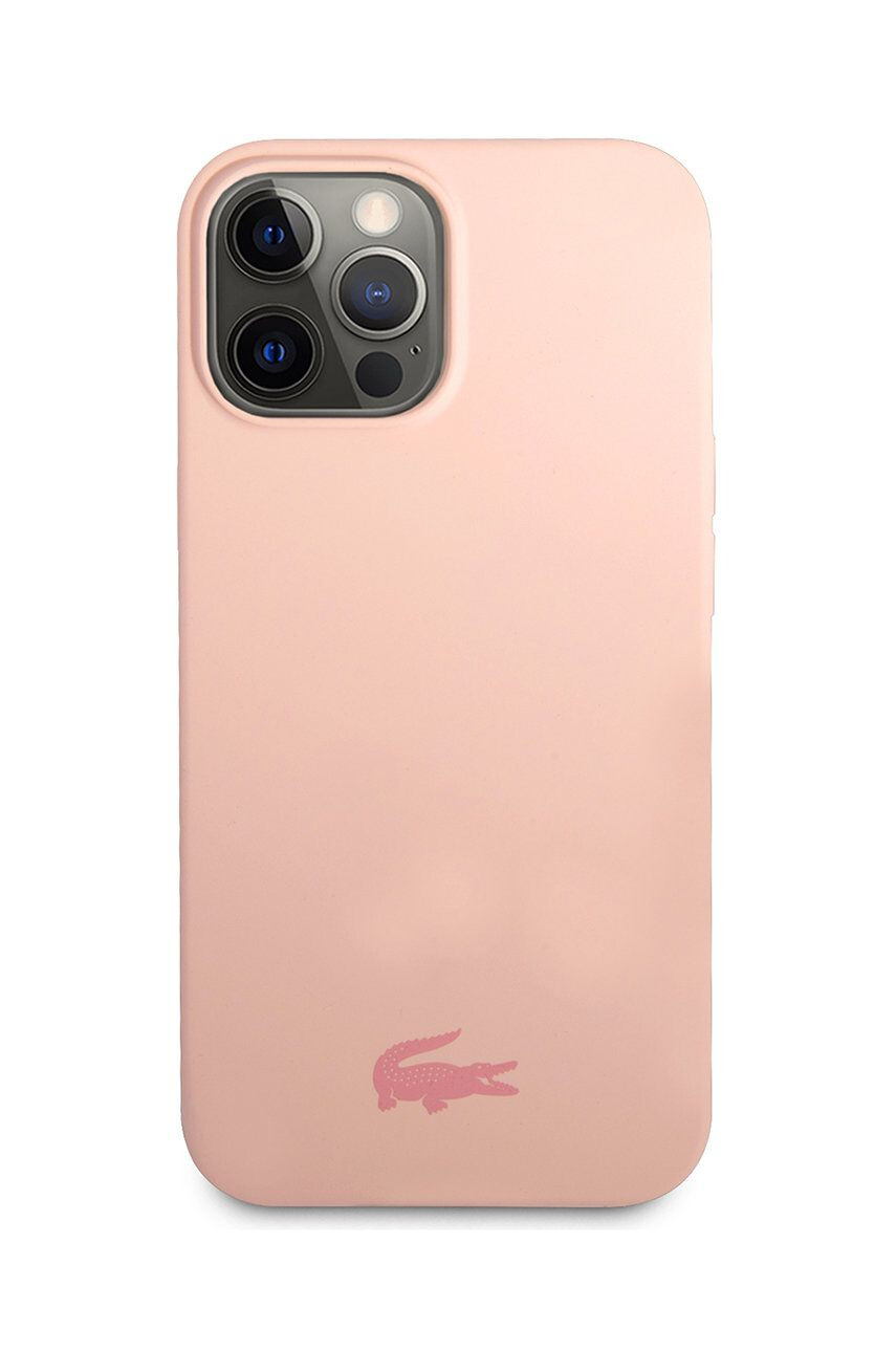 Lacoste Кейс за телефон Iphone 13 Pro Max 67" в розово - Pepit.bg