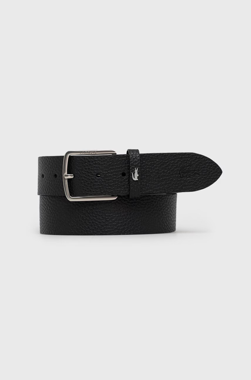 Lacoste Колан мъжки в черно - Pepit.bg
