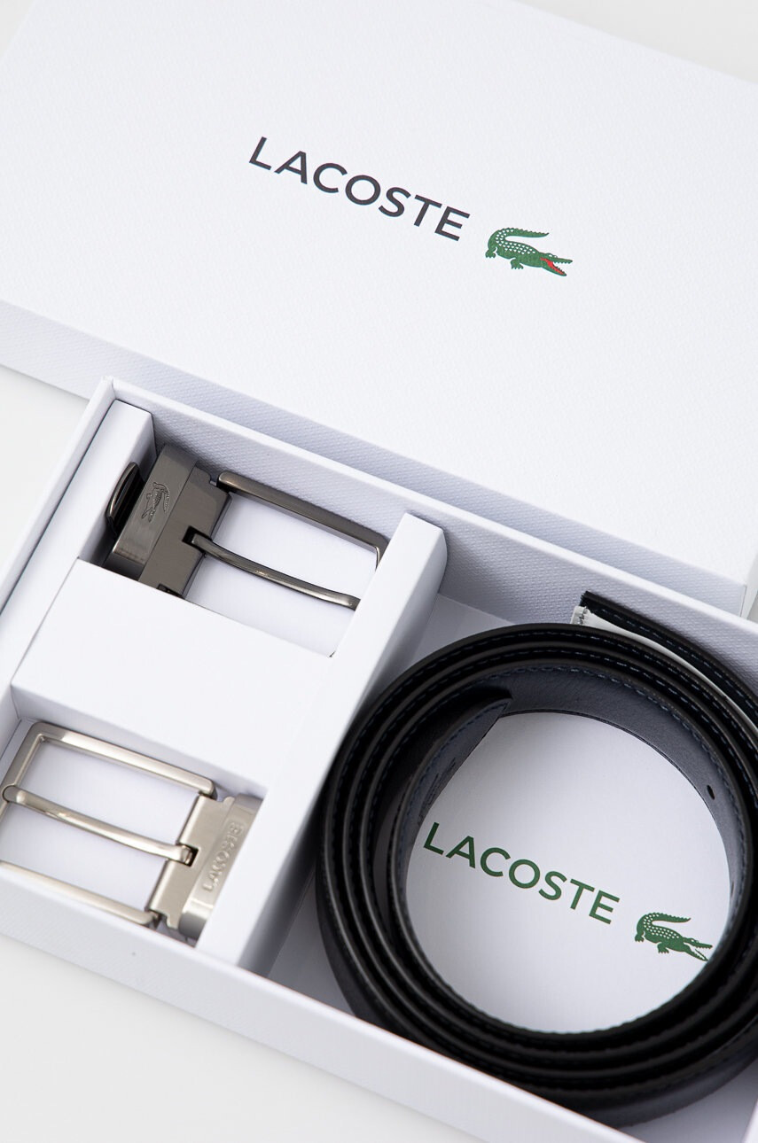 Lacoste Колан със сменяеми катарами мъжки в тъмносиньо - Pepit.bg