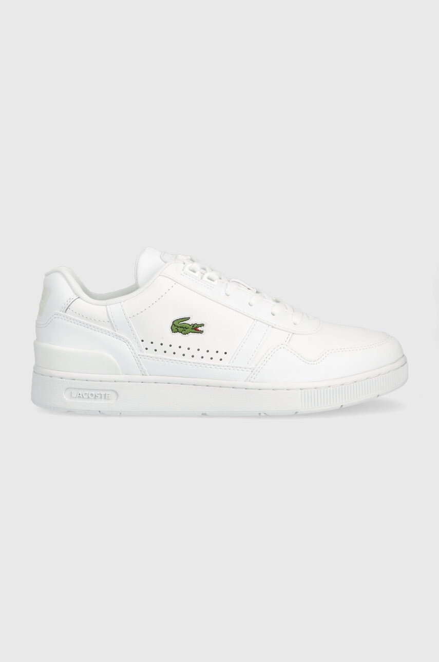 Lacoste Кожени маратонки в бяло - Pepit.bg