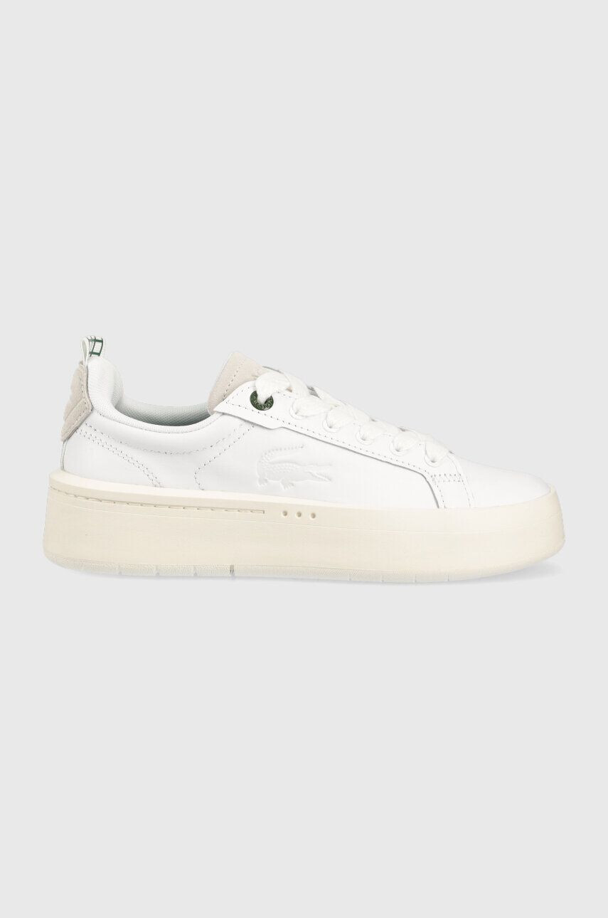 Lacoste Кожени маратонки Carnaby в бяло 45SFA0040 - Pepit.bg