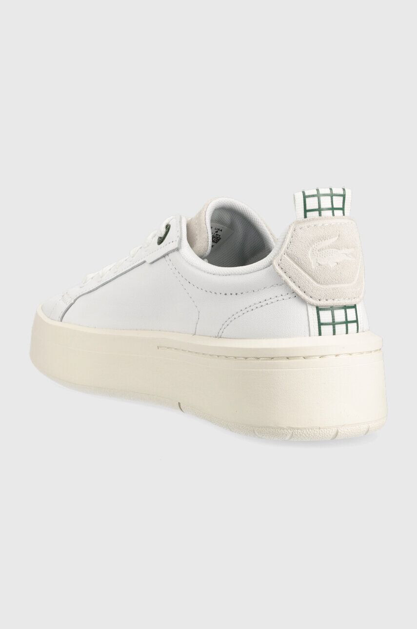 Lacoste Кожени маратонки Carnaby в бяло 45SFA0040 - Pepit.bg