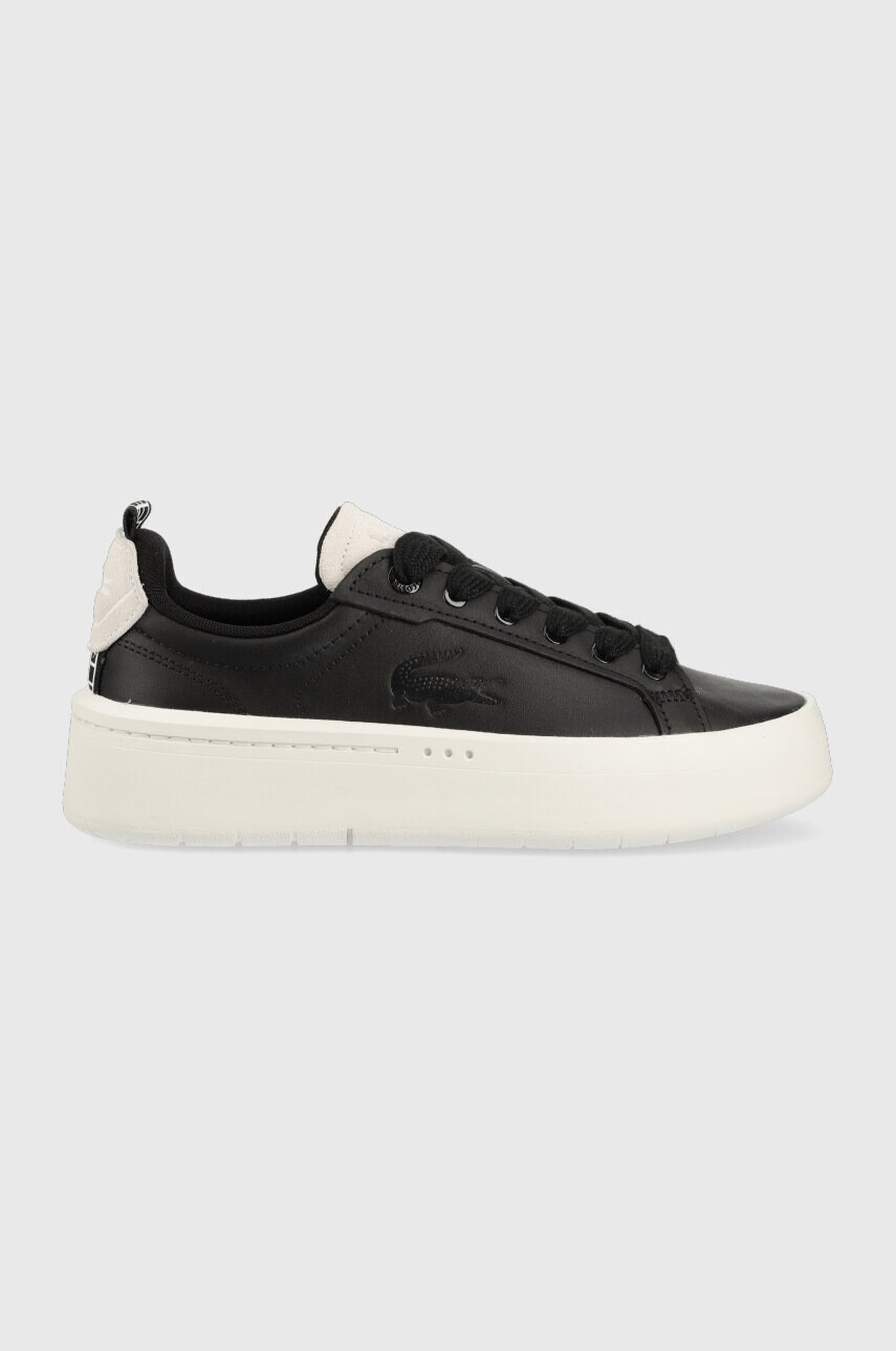 Lacoste Кожени маратонки Carnaby в черно 45SFA0040 - Pepit.bg