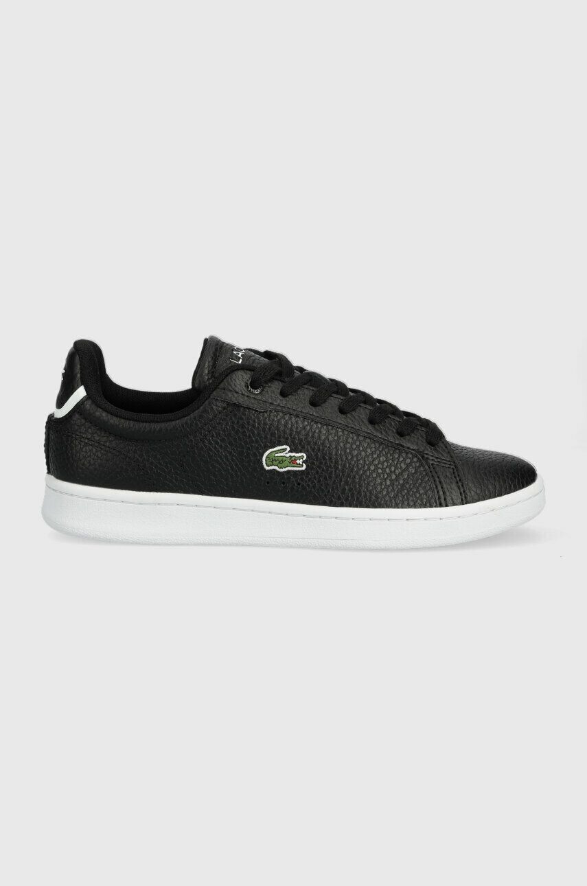 Lacoste Кожени маратонки CARNABY PRO в черно 44SFA0005 - Pepit.bg